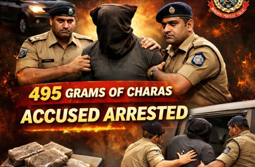 Home Two Accused Arrested with 495 Grams of Charas 📍 Bhopal | Crime News