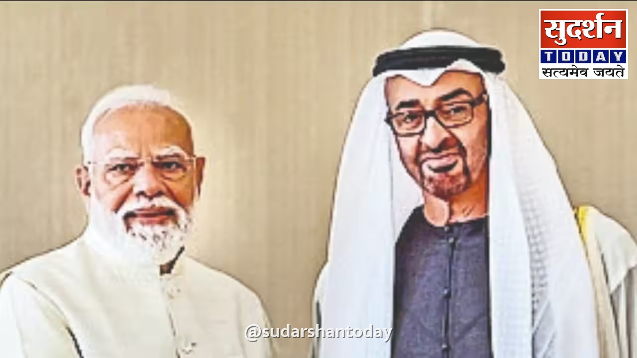 यूएई राष्ट्रपति ने पीएम मोदी से की बात, मध्य-पूर्व में शांति और द्विपक्षीय संबंधों पर चर्चा यूएई राष्ट्रपति ने पीएम मोदी से की बात, मध्य-पूर्व में शांति और द्विपक्षीय संबंधों पर चर्चा