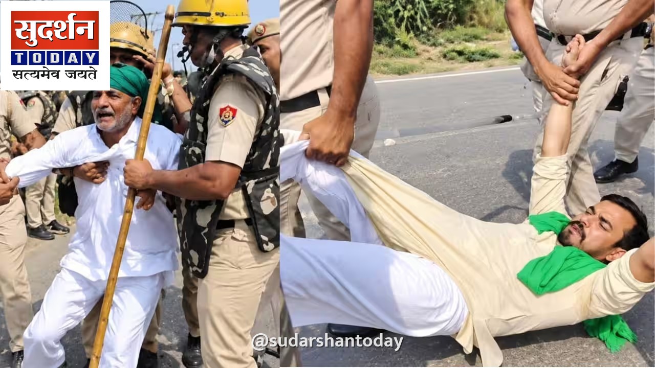 सोनीपत के सोहटी में पावर ग्रिड लाइन का काम शुरू, मुआवजे को लेकर किसानों का भारी विरोध