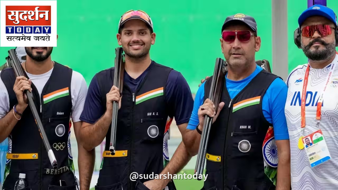 एशियाई खेलों में भारतीय निशानेबाजों का जलवा, स्कीट टीम ने जीता कांस्य पदक एशियाई खेलों में भारतीय निशानेबाजों का जलवा, स्कीट टीम ने जीता कांस्य पदक