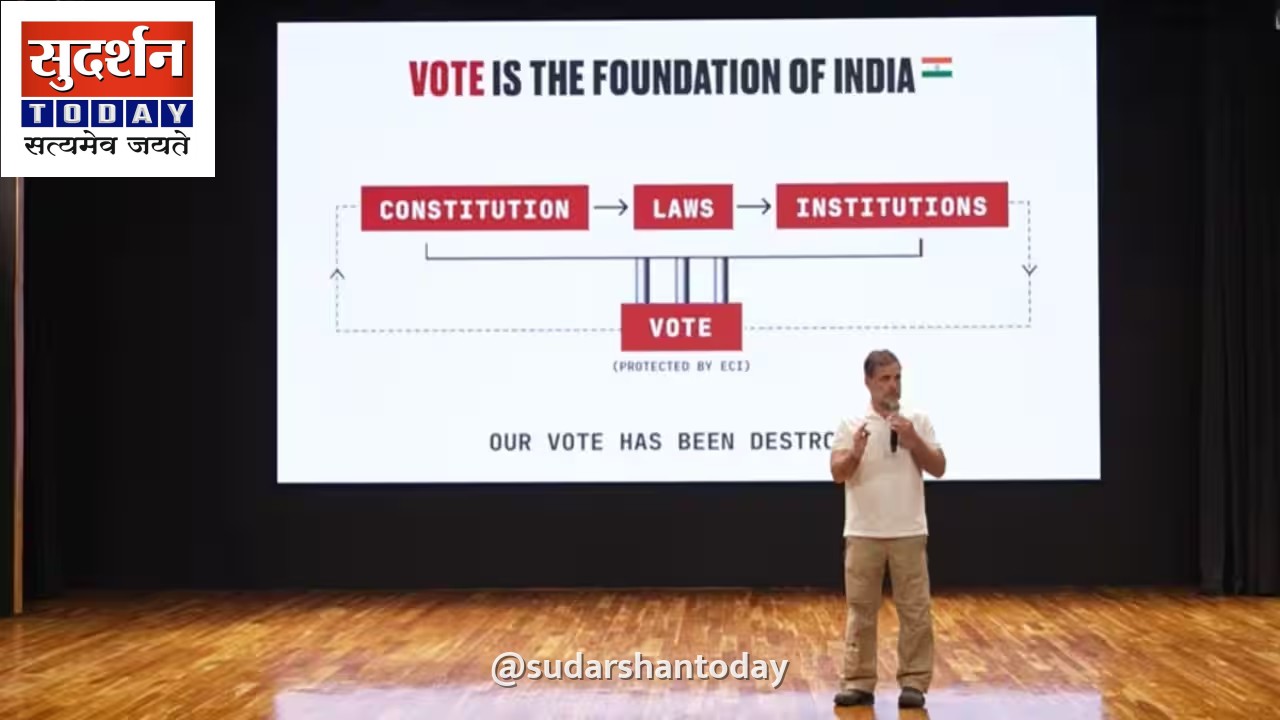राहुल गांधी का मोदी-शाह पर तीखा हमला: 'वोट, कानून और संस्थाओं की चोरी का लगाया आरोप'