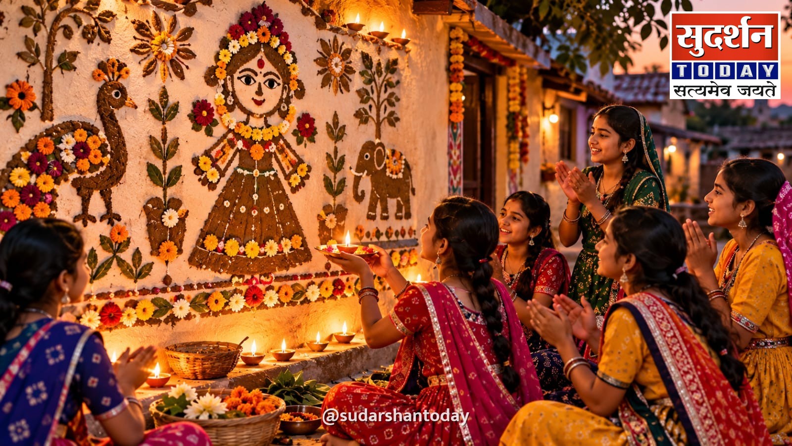 पितृ पक्ष में गूंजते हैं संज्या के लोकगीत, कुंवारी लड़कियों से जुड़ी है मालवा की यह अनोखी परंपरा