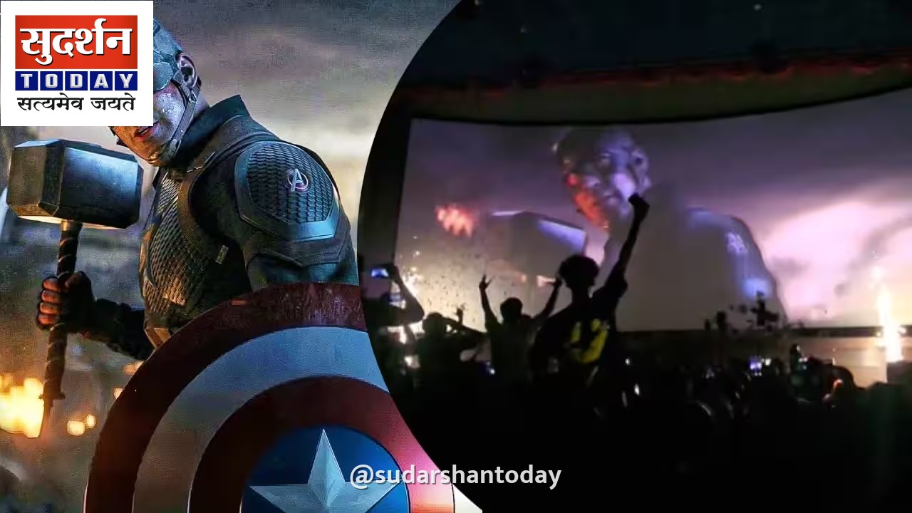 Avengers Endgame: Encore: भारतीय सिनेमाघरों में फैंस का जुनून, आतिशबाजी से गूंजा हॉल