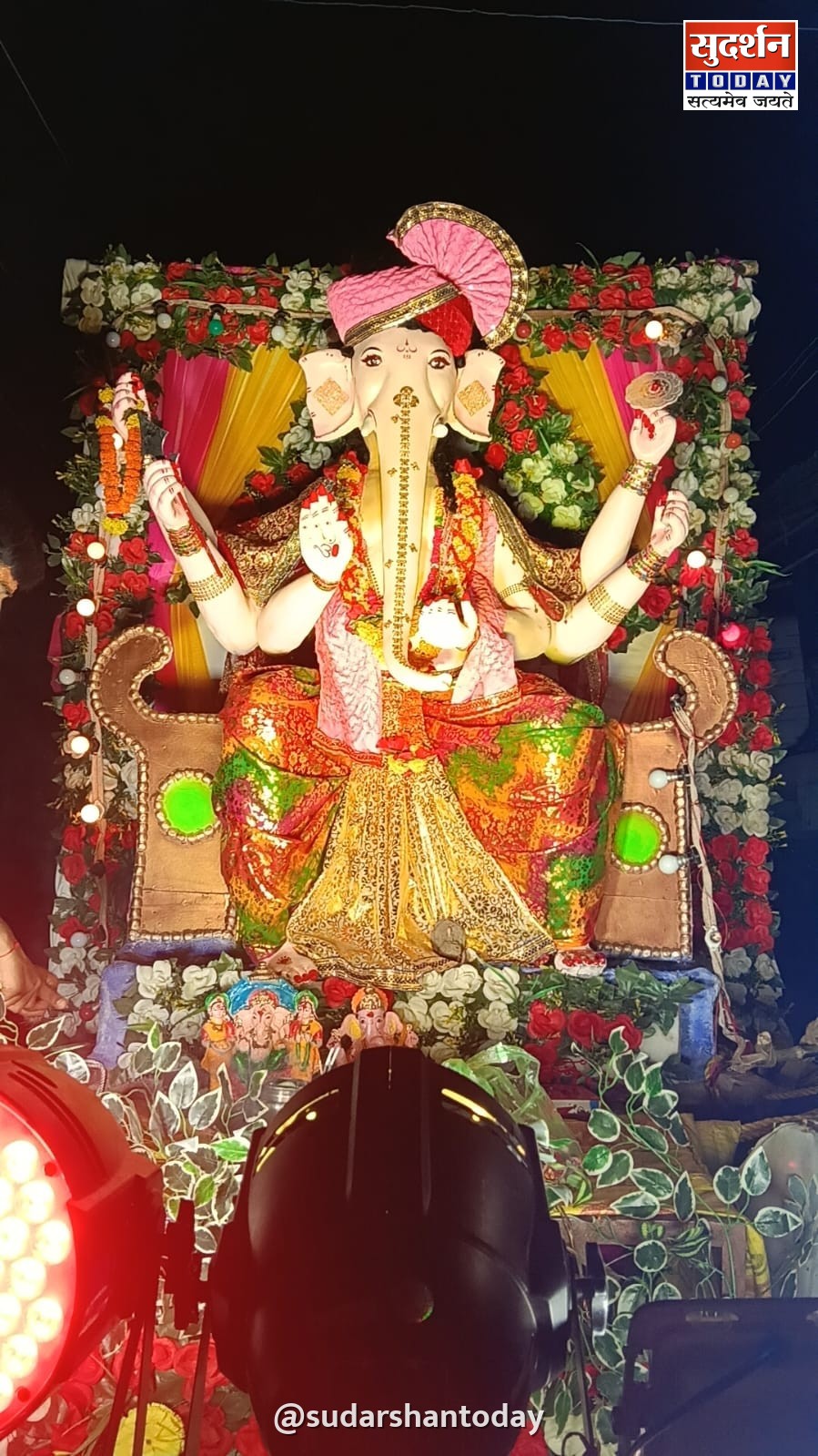 मेंगरा कलां में धूमधाम से निकला गणेश प्रतिमा विसर्जन चल समारोह Additional news photo 1