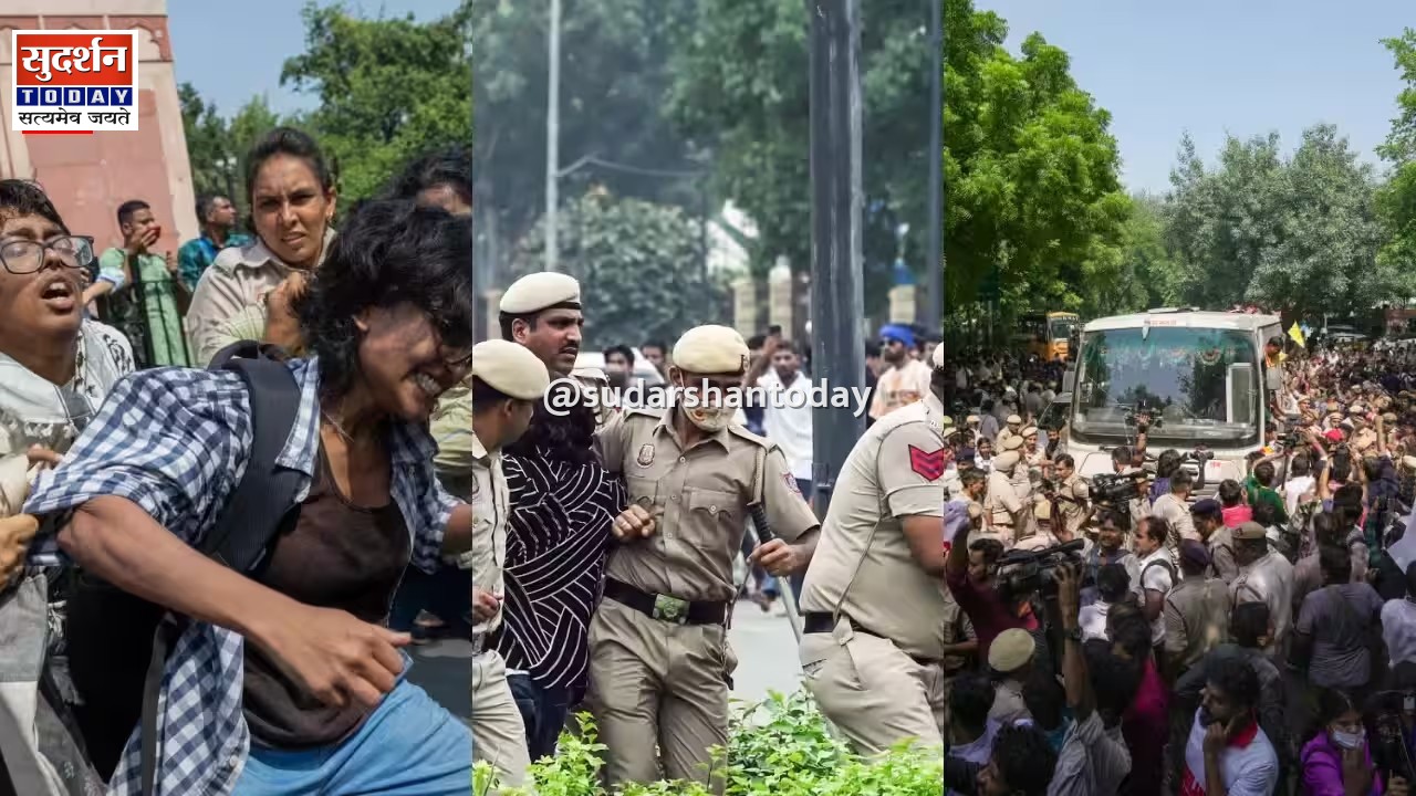 दिल्ली विरोध प्रदर्शन: मुख्य चुनाव आयुक्त के खिलाफ मुख्य न्यायाधीश के रुख पर बवाल, 3,000 से अधिक हिरासत में